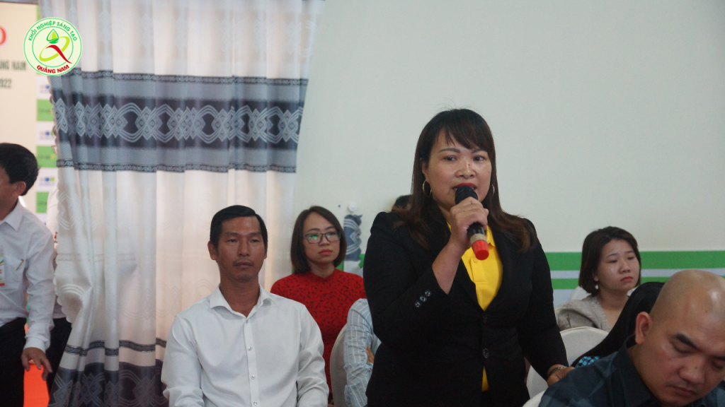 Chị Nguyễn Thành Vinh – Đại diện Yến Sào Đất Quảng mong muốn tìm nhà đầu tư cho dự án.