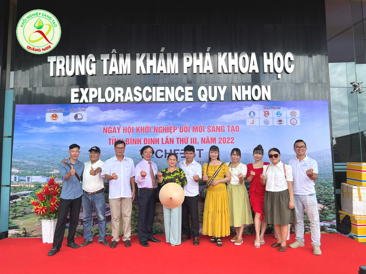Đoàn Quảng Nam tham dự Techfest Bình Định 2022