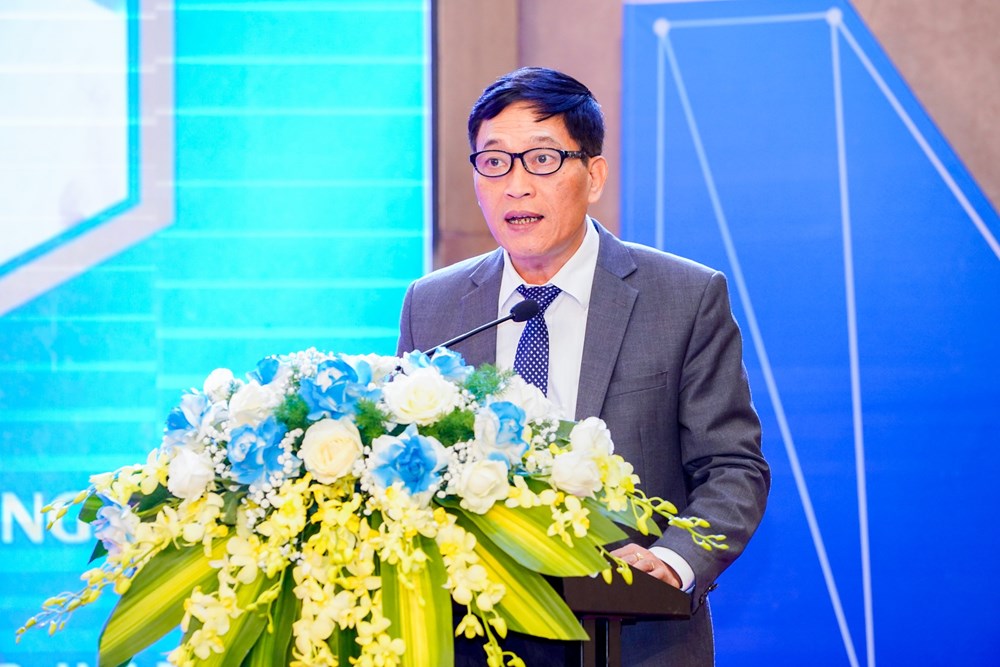 Đồng chí Trần Văn Tùng, Thứ trưởng Thường trực Bộ Khoa học và Công nghệ phát biểu tại lễ khai mạc